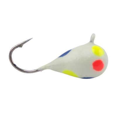 Clam Drop Jig White Glow Wonderbread