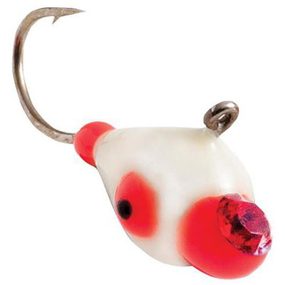 Clam Epoxy Drop Jig White-Orange Glow