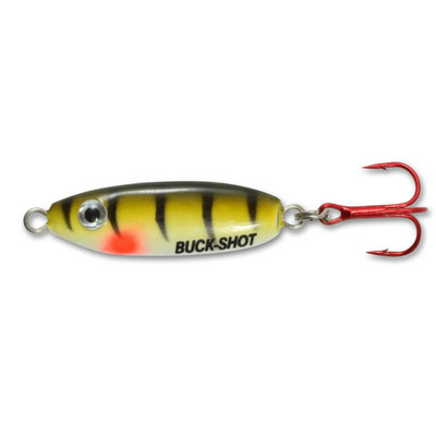 Northland UV Buck-Shot Spoon Green Perch