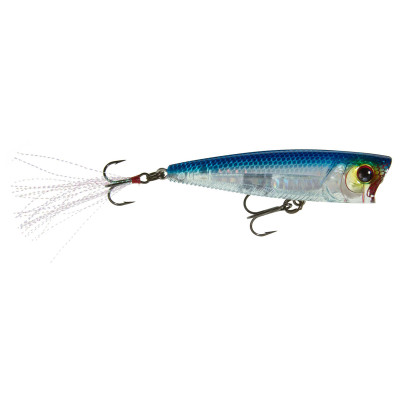 Yo-Zuri 3D Inshore Popper 90 Black Silver Topwater Hard Bait Lure - Yahoo  Shopping