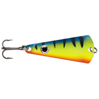 VMC Tingler Spoon Glow Hot Perch