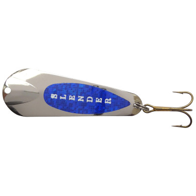 Custom Jigs & Spins Slender Spoon, 1/8 oz, Blue