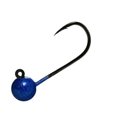 Hawken AeroJig Jig Heads Blue Sparkle