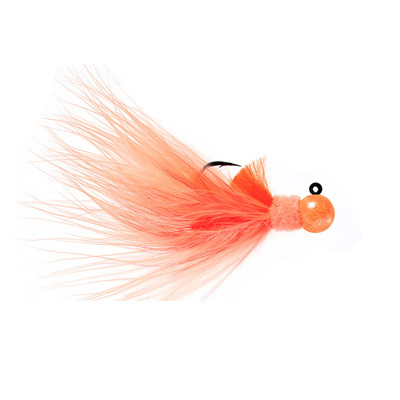 Hawken Marabou Series AeroJig Peach-Peach-Orange-Flame