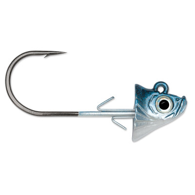 Dirty Jigs Tactical Bassin Screwed Up Swimbait Head Blue Shad / 3/8 oz