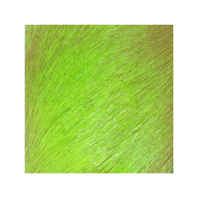 Deer Belly Hair (Dyed) Flo. Chartreuse