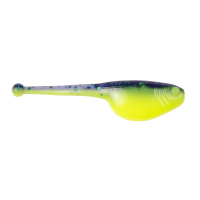 Strike King Mr. Crappie ShadPole Soft Baits Junebug Chartreuse