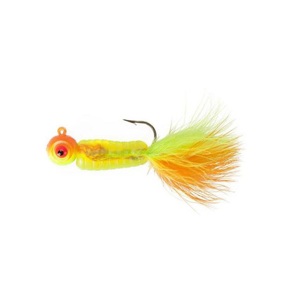 Lindy Fuzz-E Grub Jigs Citrus Chub