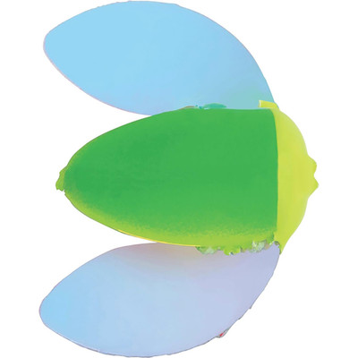 Worden's Spin-N-Glo Pearl Wings - Lime Chartreuse