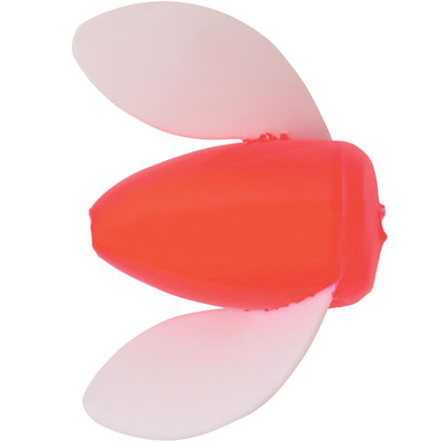 Worden's Spin-N-Glo White Wings - Rocket Red