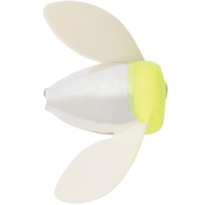 Worden's Spin-N-Glo | Mylar Wings - Metallic Gold Lime; 2 | FishUSA