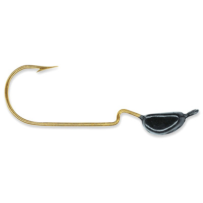 Charlie Brewer's Weedless Crappie Slider Heads Black