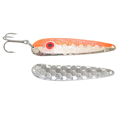 Silver Streak Magnum Spoon Gold/Orange Chilly Willy; 4 3/4 in.