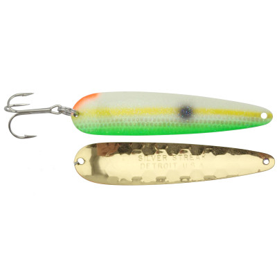 Silver Streak Spoon Green Sexy Shad