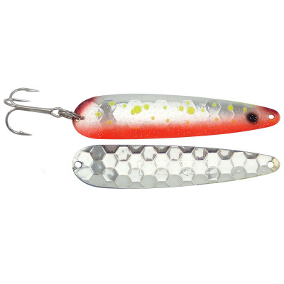 10 SILVER STREAK SALMON TROUT WALLEYE PIKE TROLLING SPOONS LURE