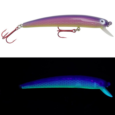 Bay Rat Lures Long Shallow Diver Glow Marge