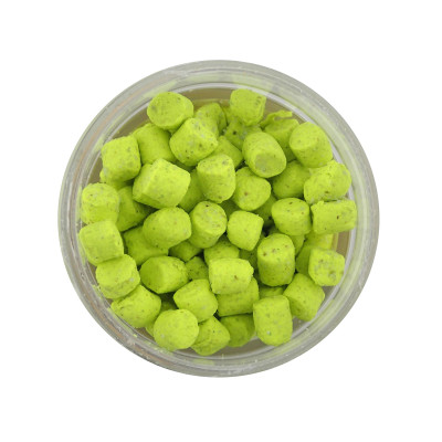 Berkley Glow Chartreuse PowerBait Crappie Nibbles - 1.2 oz