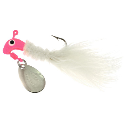 Road Runner Marabou Pro Fire Craw 1/16 oz. Jig & Spinner (1 pack - 1 Jig)