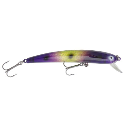 Bay Rat Lures Long Shallow Diver Glow Grape Frog