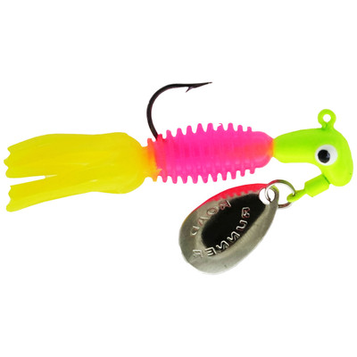 Road Runner Crappie Tamer Jigs Electric Chicken (Chart./Pink/Chart.)