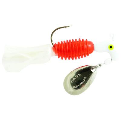Road Runner Crappie Tamer Jigs White-Red-Pearl