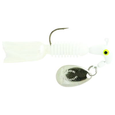 Road Runner Crappie Tamer Jigs White-White-Pearl