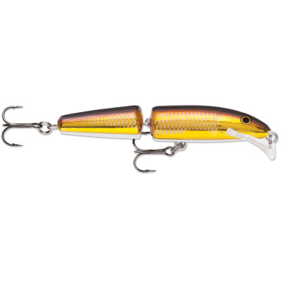 Rapala Jointed - Gold Fluorescent Red