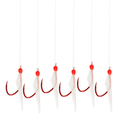 Daiichi Sabiki Rig Red-White Size 8