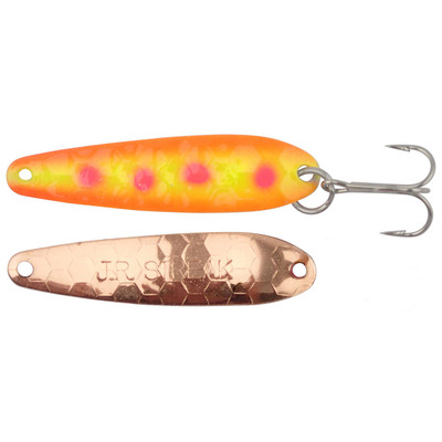 Silver Streak Rattle Streak Spoon Anti-Freeze Perch; 3/8 oz.