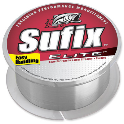 Sufix 4 lb Elite Clear Fishing Line