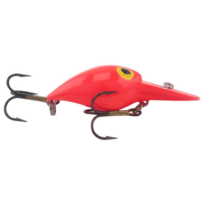 Brads Wiggler FLUORESCENT RED ORANGE #BW-05 Salmon Steelhead Lure