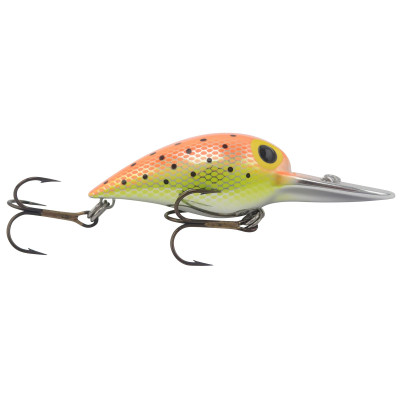 Brad's Wiggler Orange-Chartreuse Speck