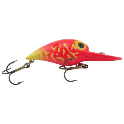 Brad's Wigglers Crank Bait, UV Copper/Red Herringbone 