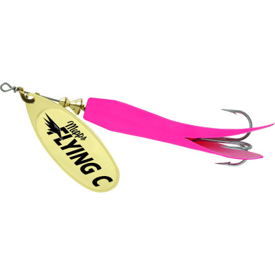 Mepps Flying C Spinner Hot Pink-Gold