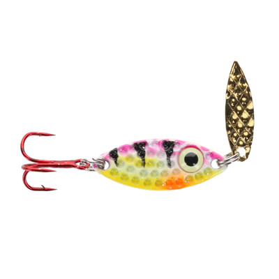 PK Lures Predator Spoon Red Tiger Glow