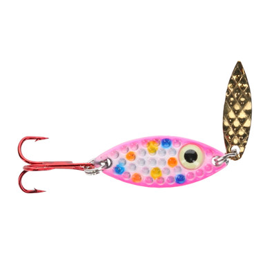 PK Lures Predator Spoon Wonder Bread Glow