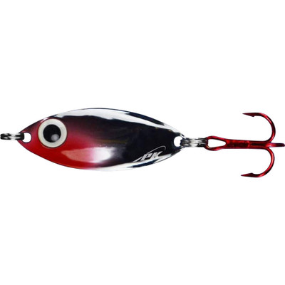 PK Lures PK Spoon Nickel Plate