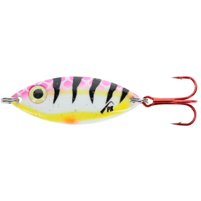 PK Lures PK Spoon Red Tiger Glow