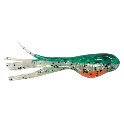 2 Minnow Crappie Tube Lures 20 pack Rosey Red