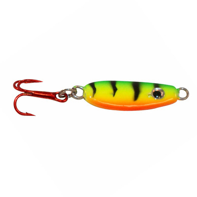 Northland UV Forage Minnow Jigging Spoon Firetiger