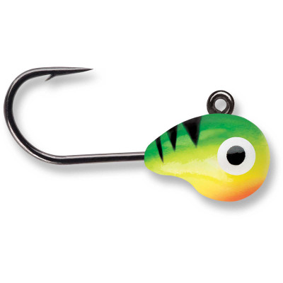 VMC Tungsten Tubby Jigs Glow Fire Tiger