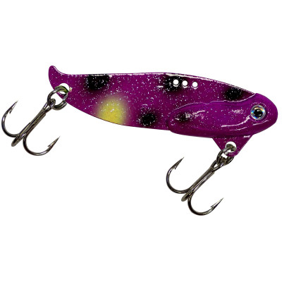 Silver Streak Blade Bait Purple Boxers