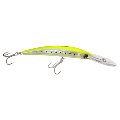 Yo-Zuri Crystal 3D Minnow Deep Diver Chartreuse