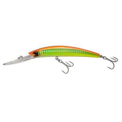 Yo-Zuri Crystal Minnow Deep Diver Orange Black Gold