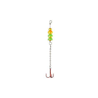 Bink's Ice Spoon with Chain Dropper Hooks | FishUSA