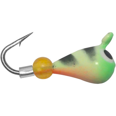 K & E Tackle Skandia Tungsten Pelkie Jig Green Glow