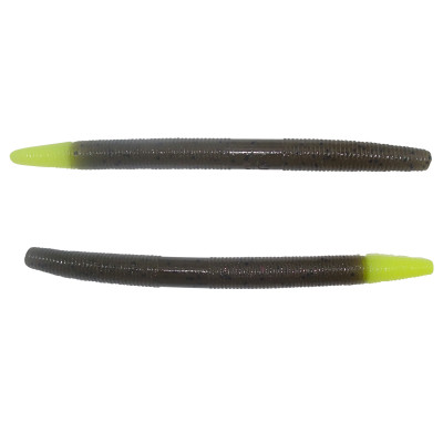 Yamamoto 6 Senko Chartreuse Black Flake