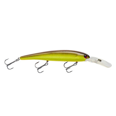 BANDIT LURES Walleye Deep Minnow Jerkbait Fishing Lure, Fishing  Accessories, Dives ro 27-feet Deep, 4 3/4', 5/8 oz, Clown, (BDTWBD230)