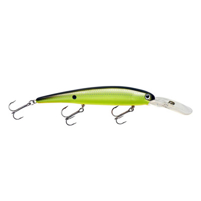 Bandit Walleye Deep Diver Chartreuse-Pearl Scales