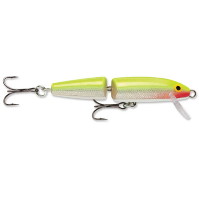 RAPALA JOINTED J-11, J11, SILVER, S, 4-3/8, FLOATING, BALSA, EXCELLENT LURE